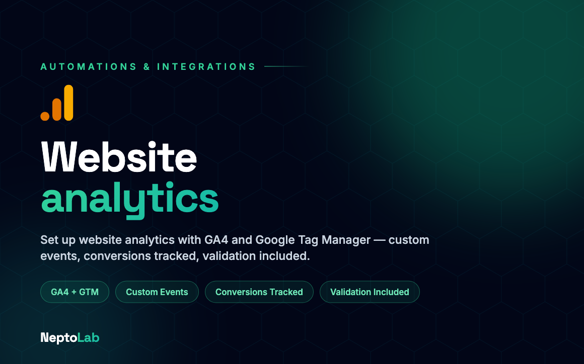 Website analytics