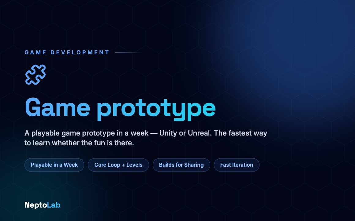 Game prototype