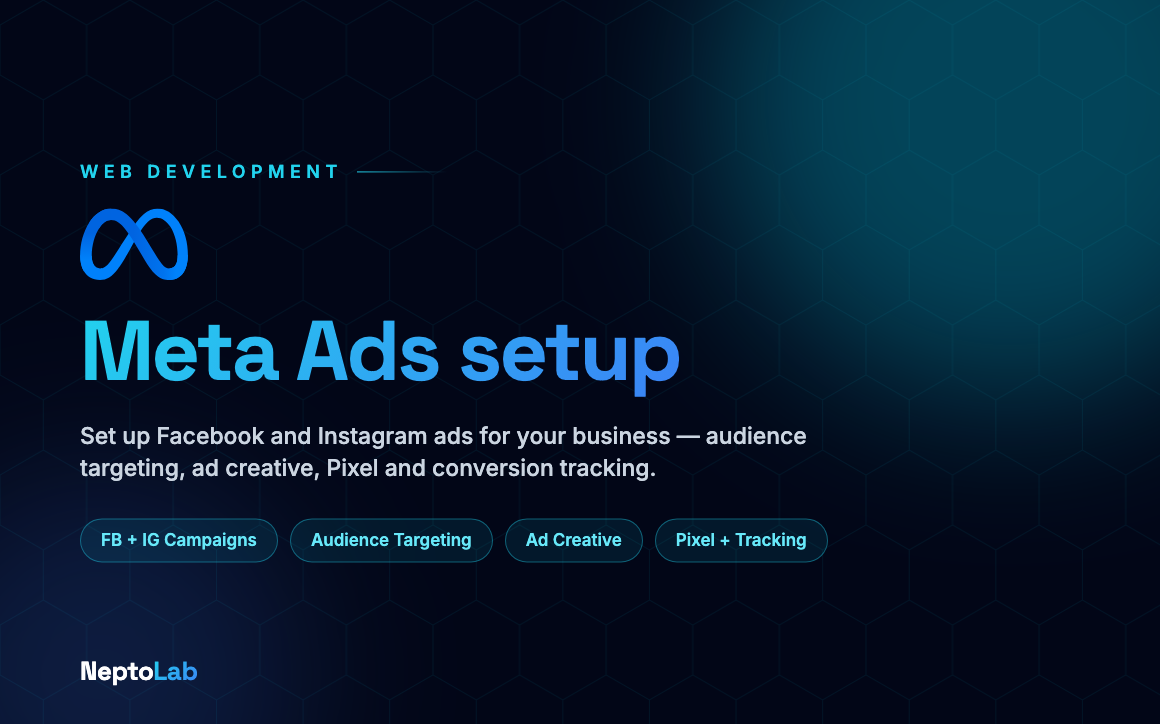 Meta Ads setup