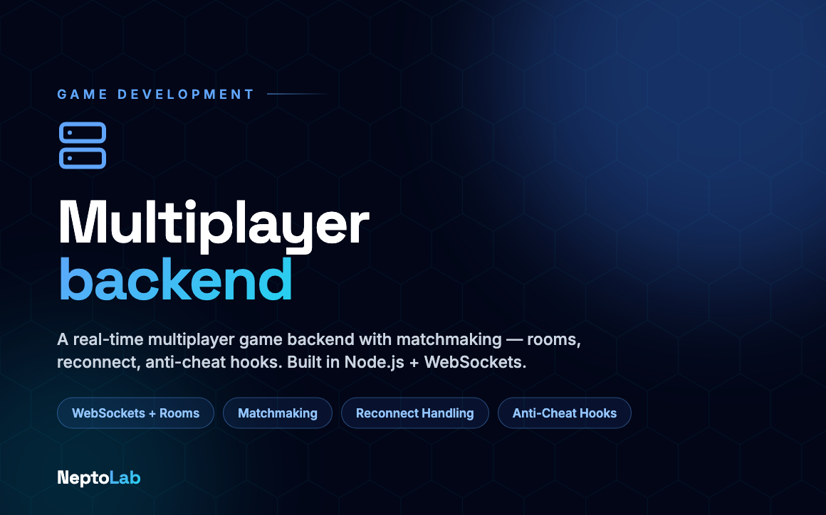Multiplayer backend