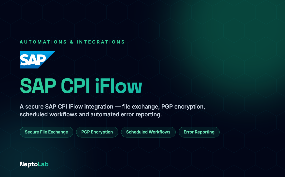 SAP CPI iFlow