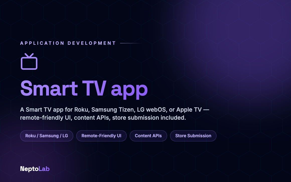 Smart TV app